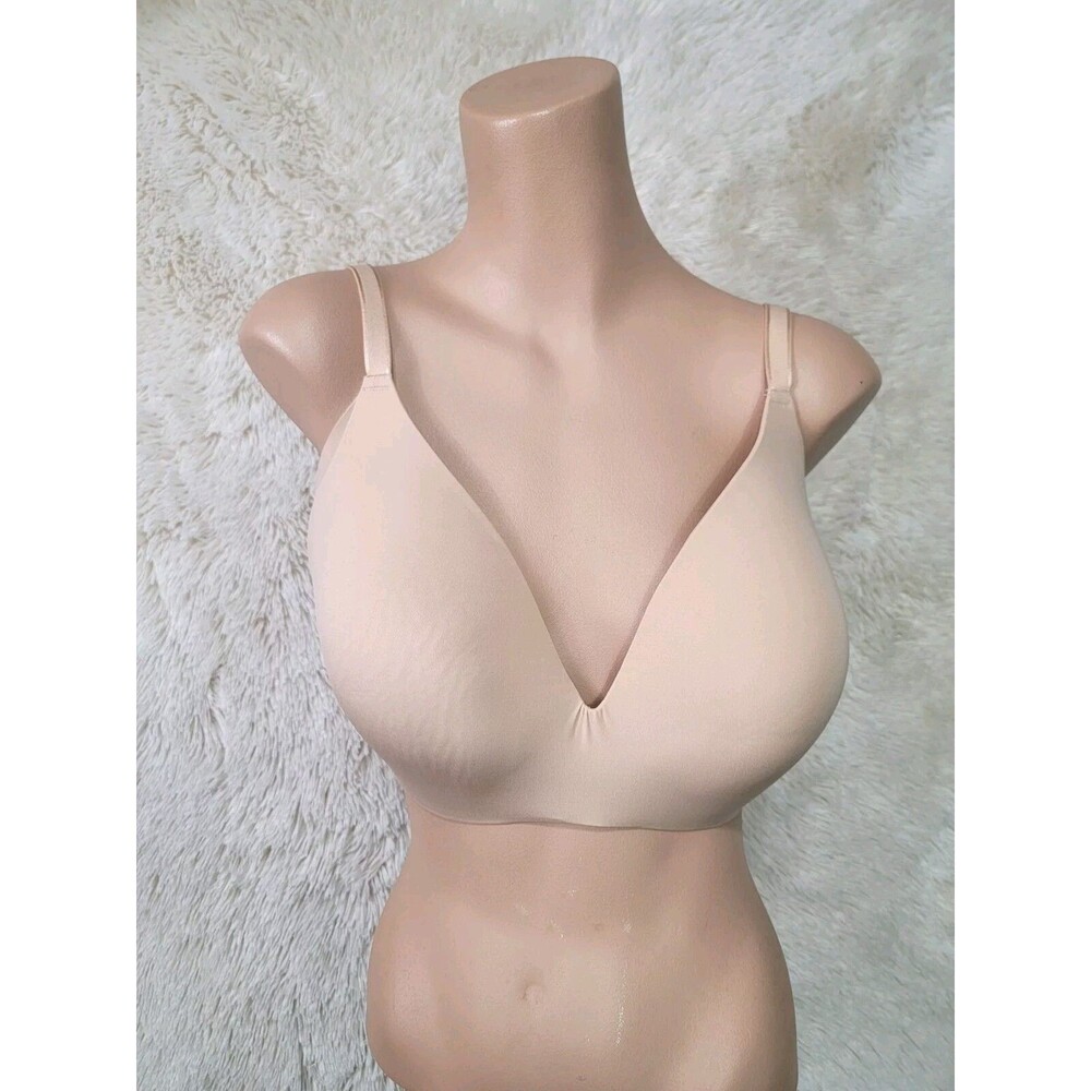 Knix Catalyst Sports Bra Size 8 Nude Padded Wire Free High Impact Adjustable I